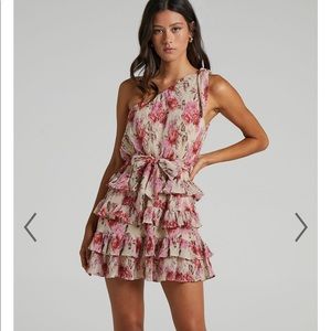 Love you more rose floral dress